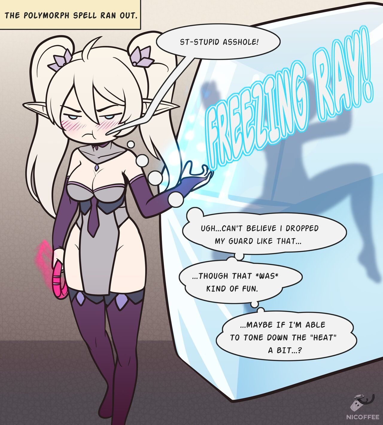Aeronwen putting her shapeshifting spells to use page 5 full