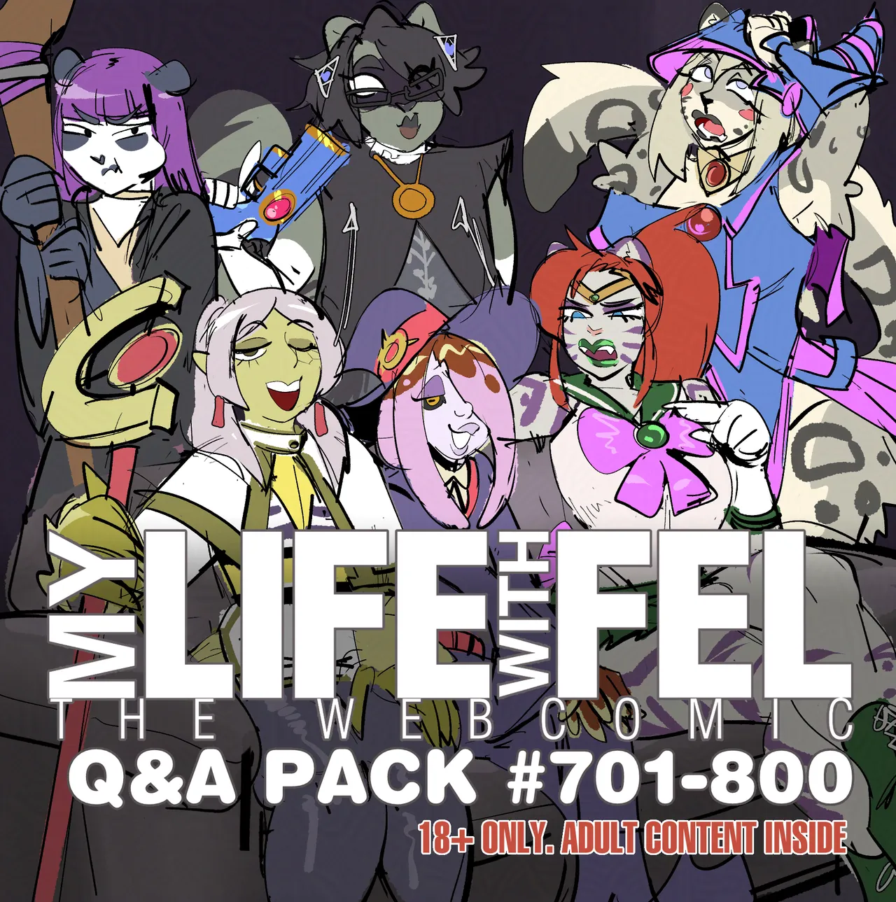 My life with Fel Q&A Pack #701-800 page 1 full