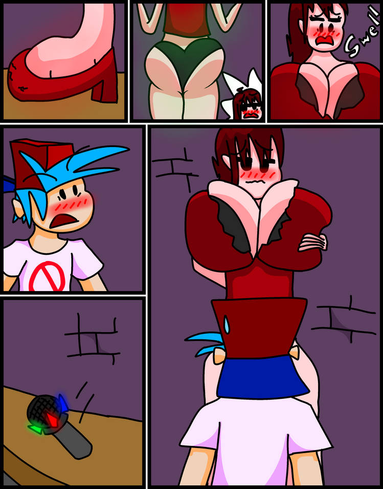 The Crystal Mic: Chapter 1: Girlfriend fnf page 4 full