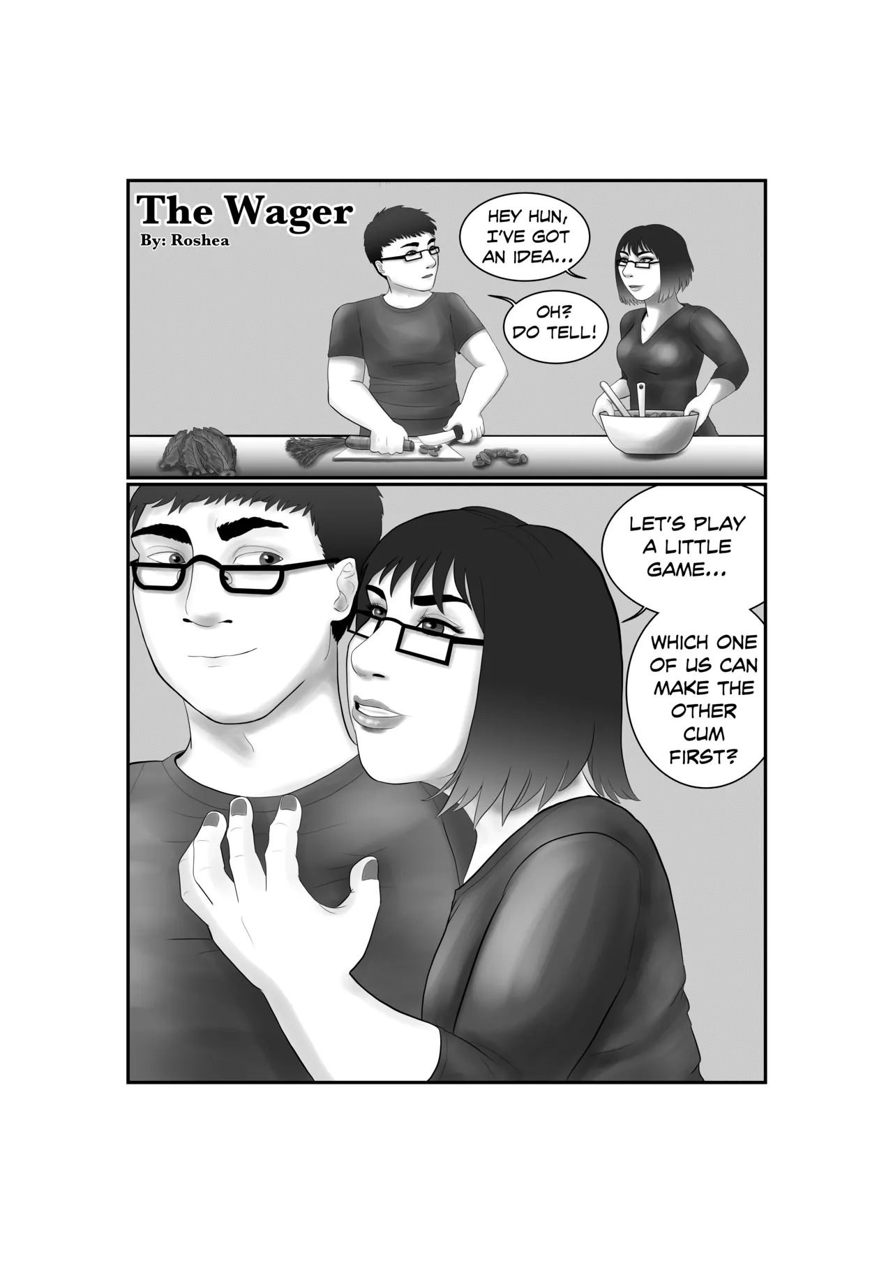 The Wager page 1 full