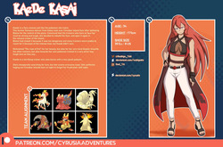 1. Cyrusia's Adventures / Lore Infos / Character Sheets / New Gym Leaders