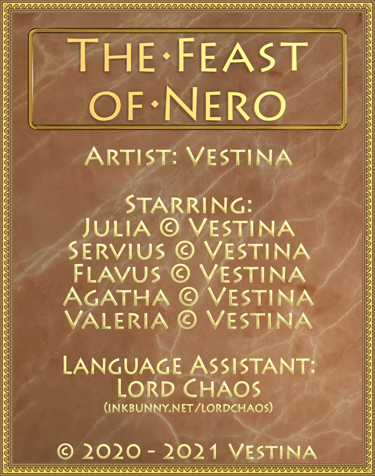 The Feast of Nero page 2 full