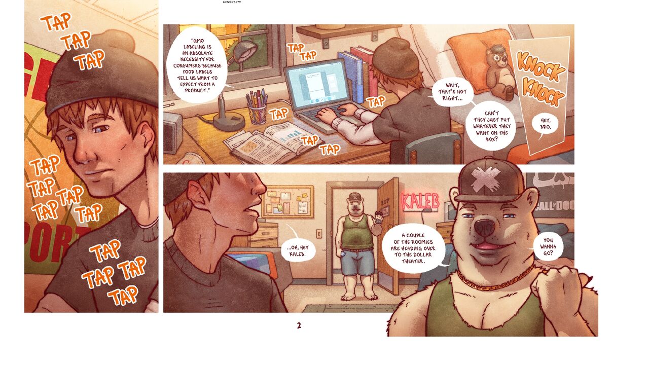 A Day in the Life: Kaleb page 3 full