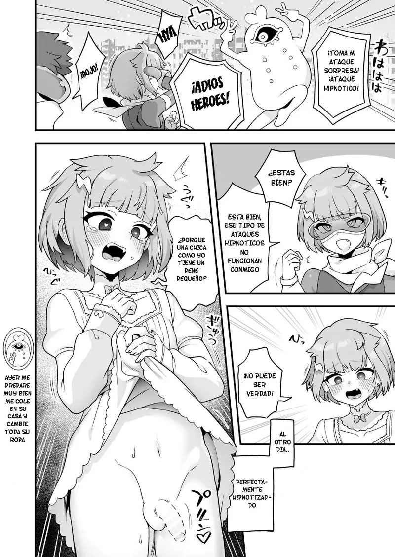 Seigi no Hero ga Saimin Kaijin ni Yotte Jibun o Onnanoko da to Omoikomu you ni naru Wake Nai daro! page 2 full