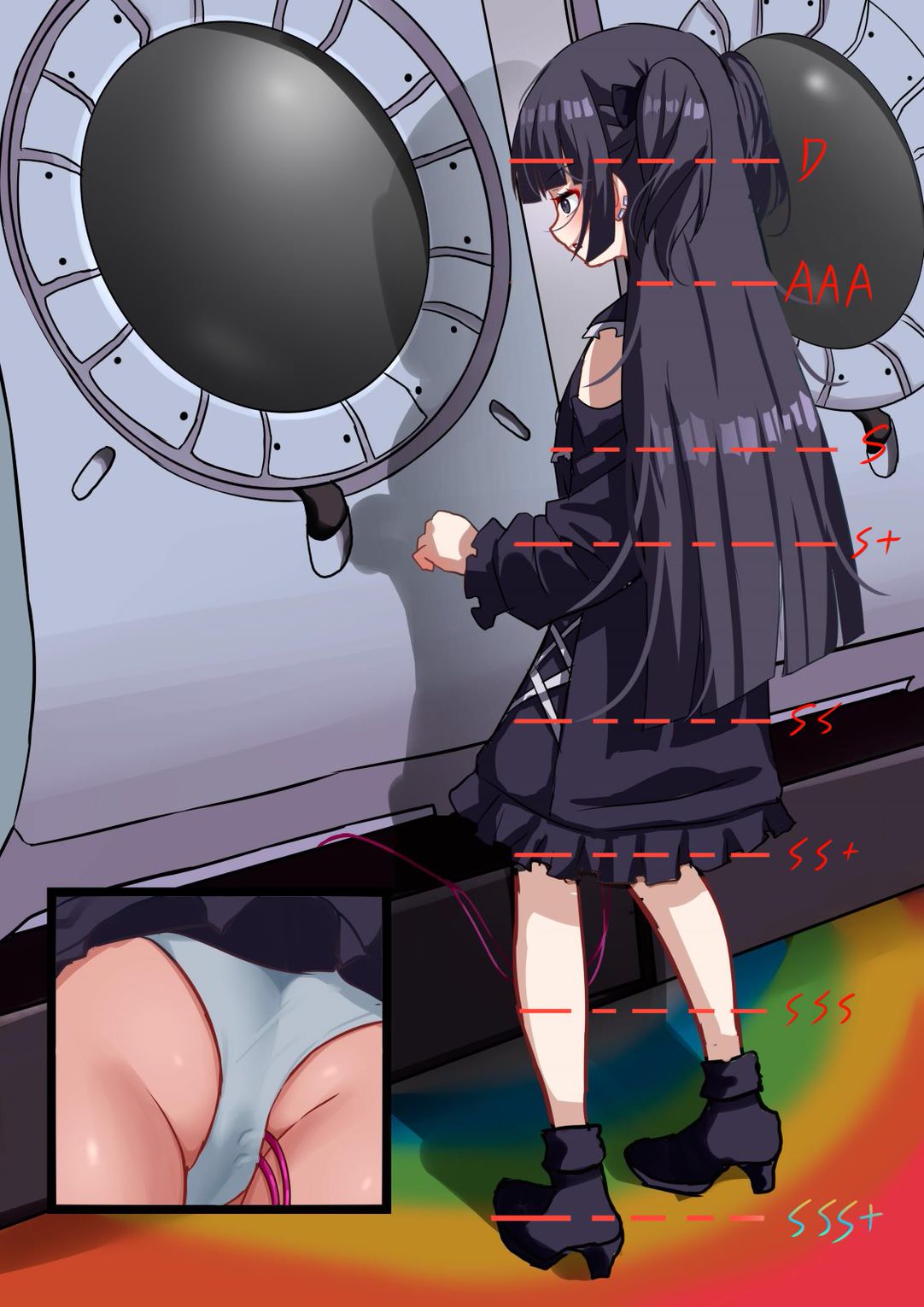 地雷女挑战传奇杀人洗衣机 - 战败 page 1 full