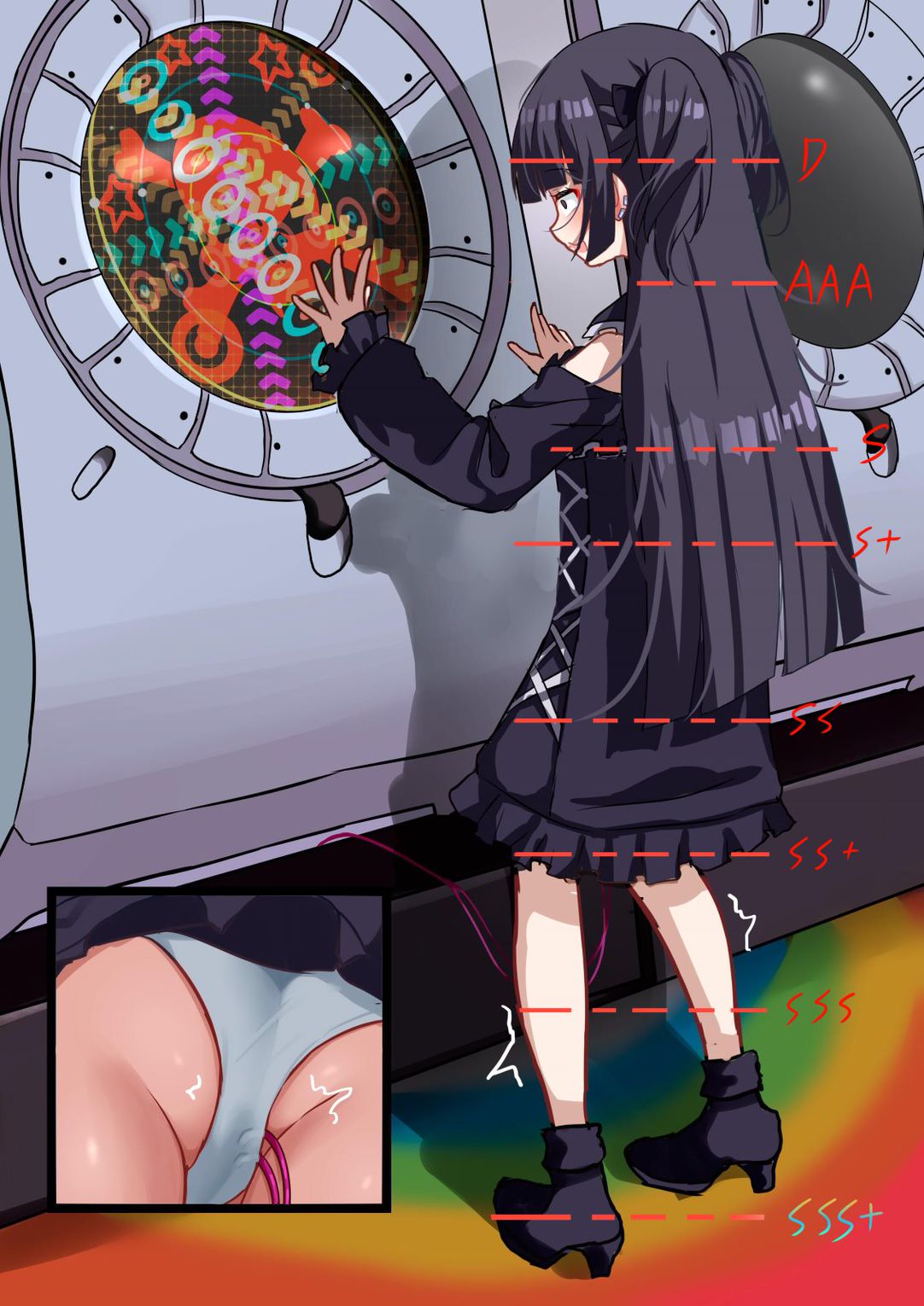 地雷女挑战传奇杀人洗衣机 - 战败 page 2 full
