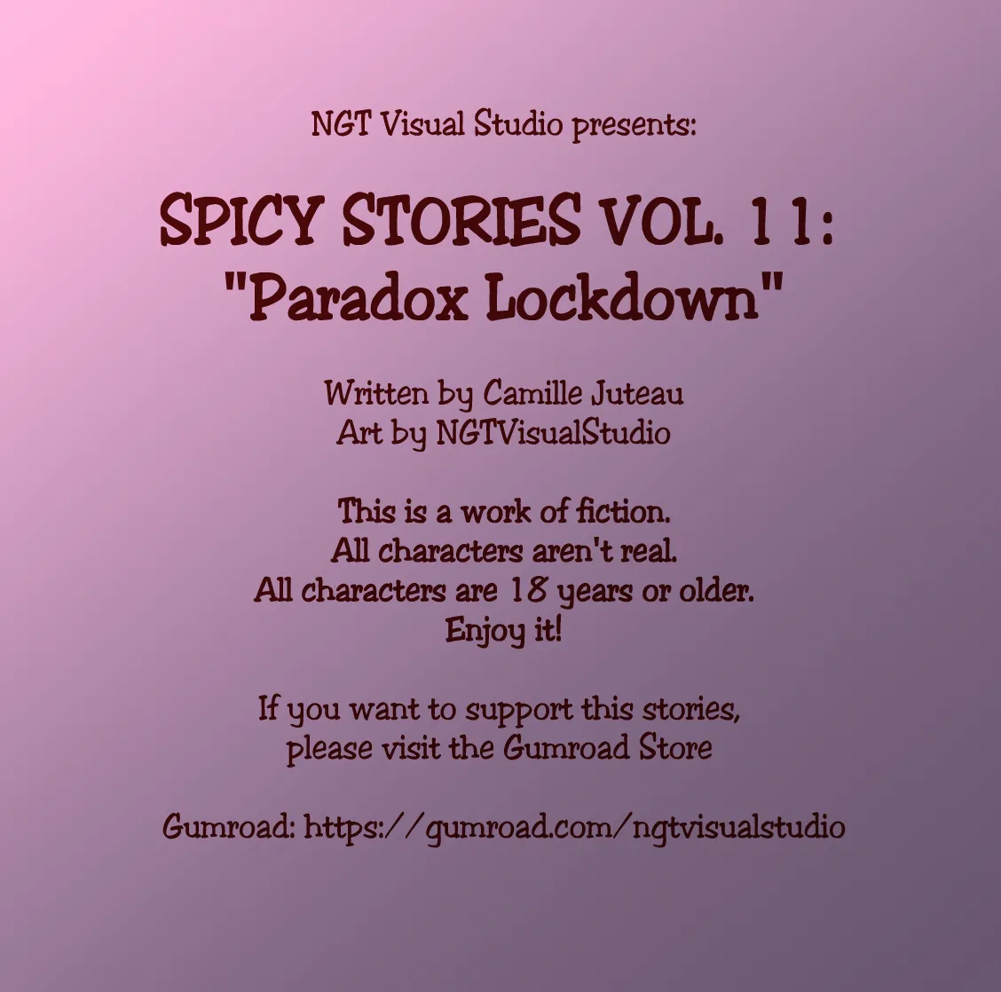 NGT Spicy Stories 11 - Paradox Lockdown page 2 full
