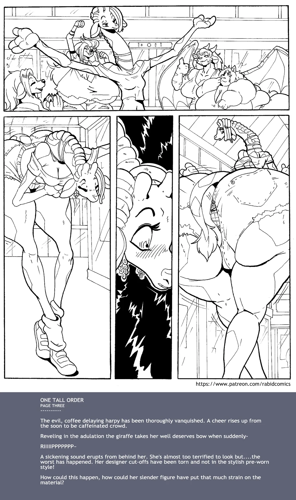 One Tall Order 1 & 2 page 3 full