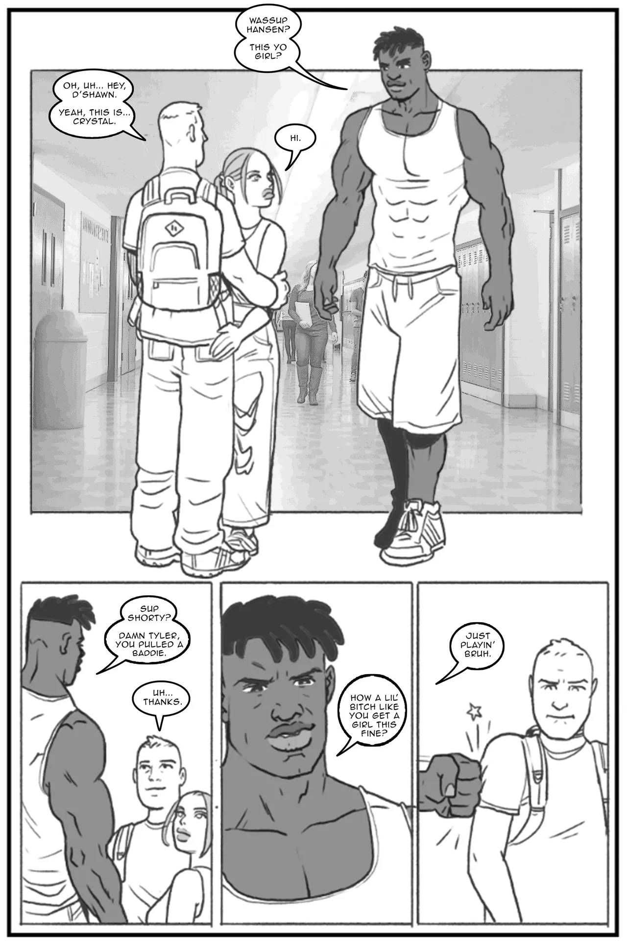 Bang my Bully: First Class page 4 full