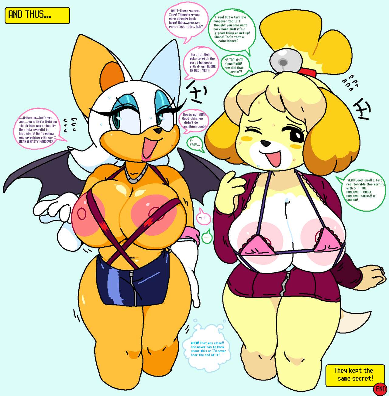 Rouge & Isabelle's Night Out page 10 full