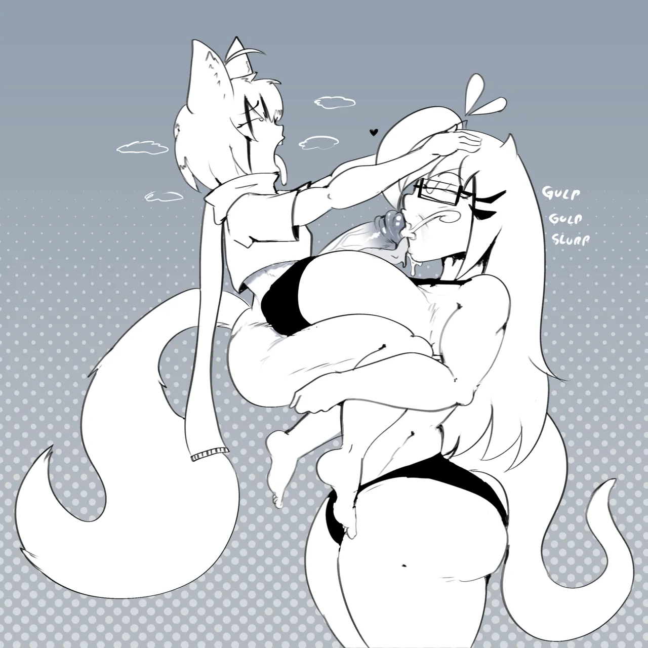 Private Time with a Friend & Extreme Blowjob + Extra page 4 full