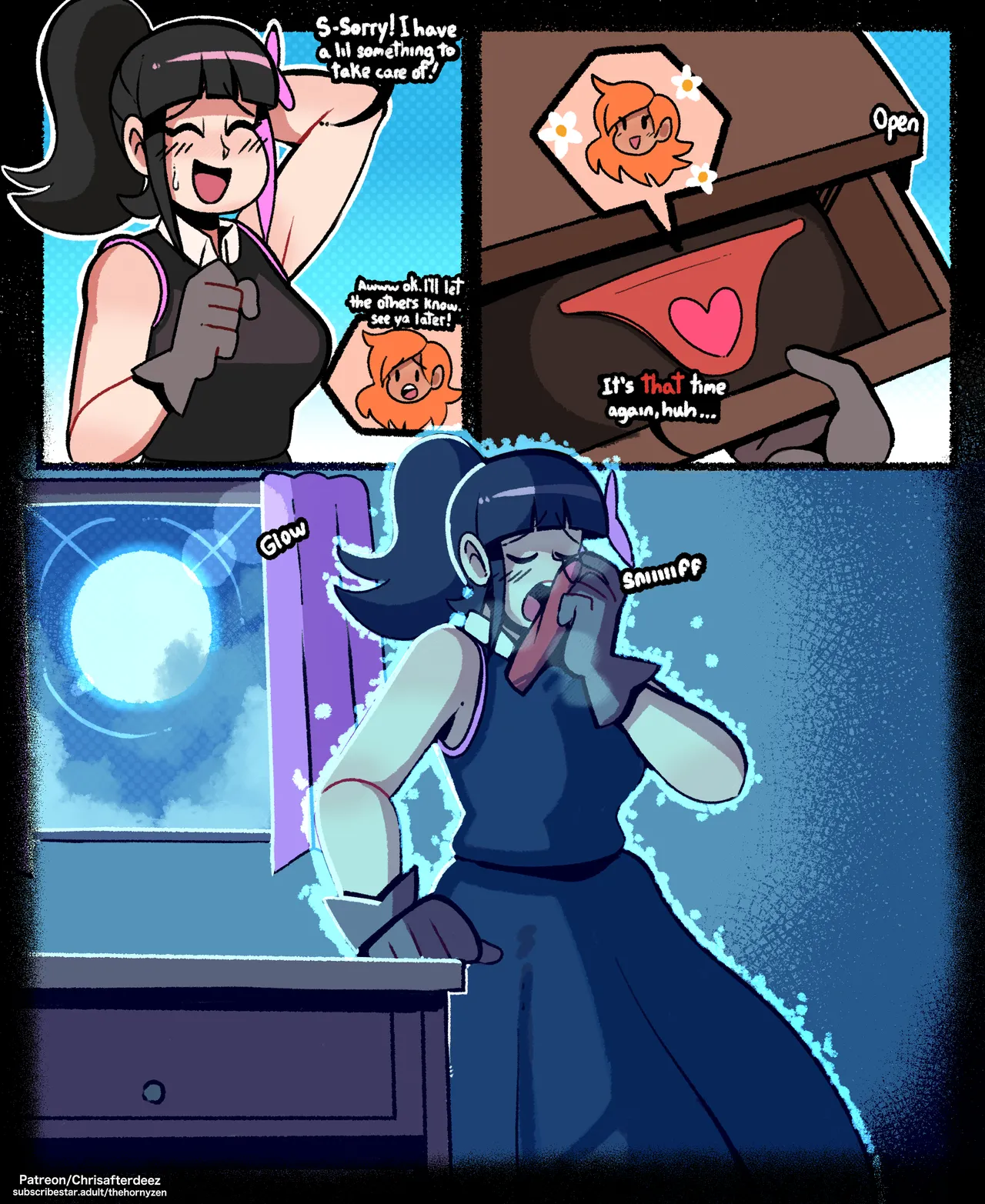 Luna's Orc-ish Night! page 1 full