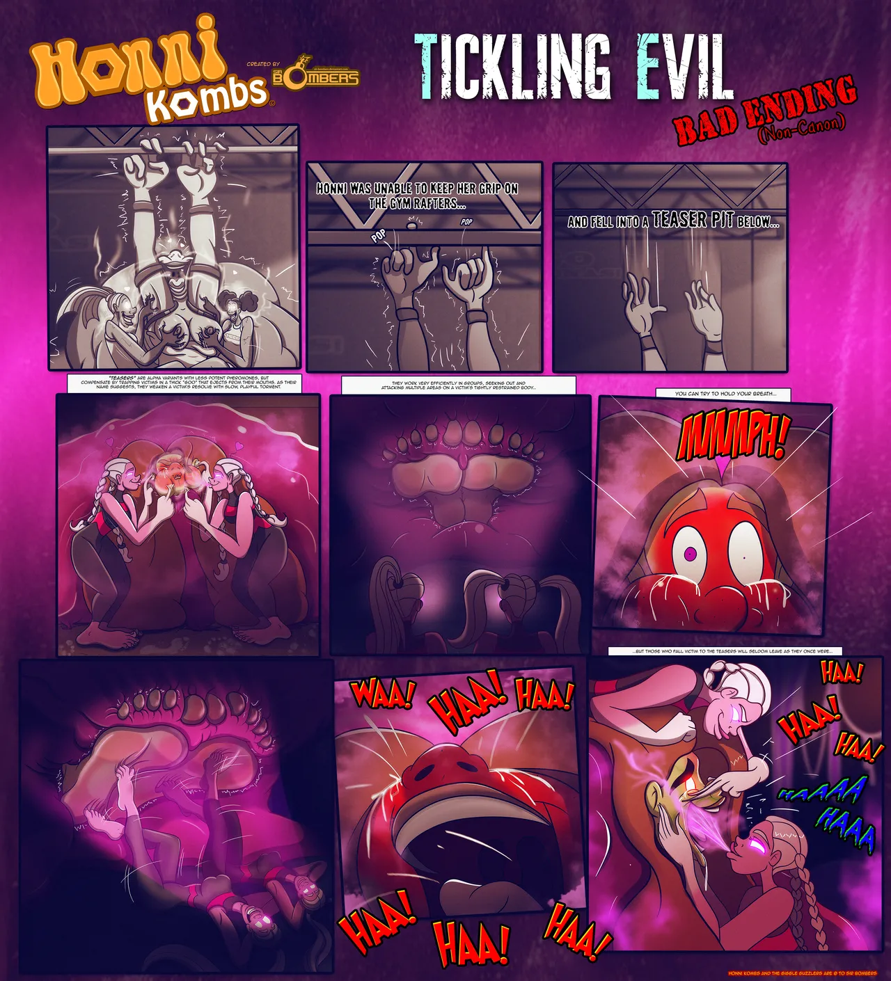 Honni Kombs - TICKLING EVIL page 9 full
