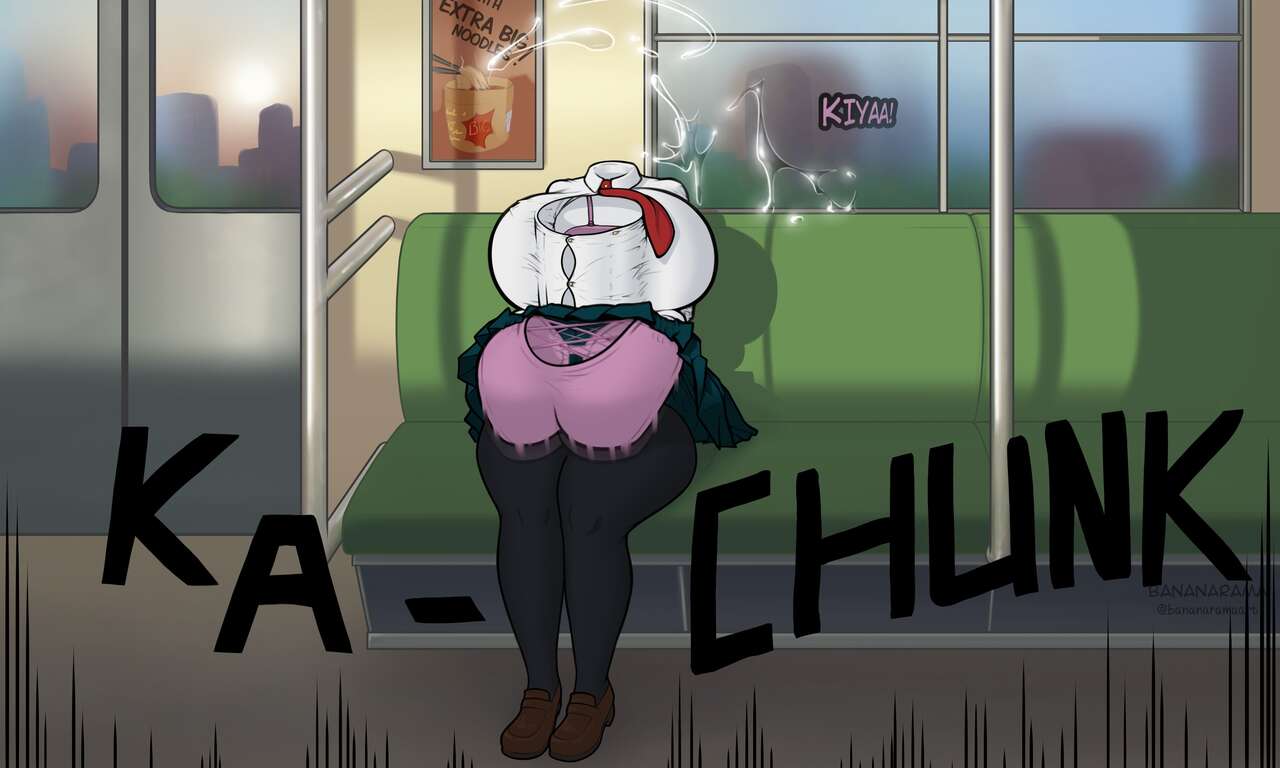 My Futa Academia: Toru On The Train page 3 full