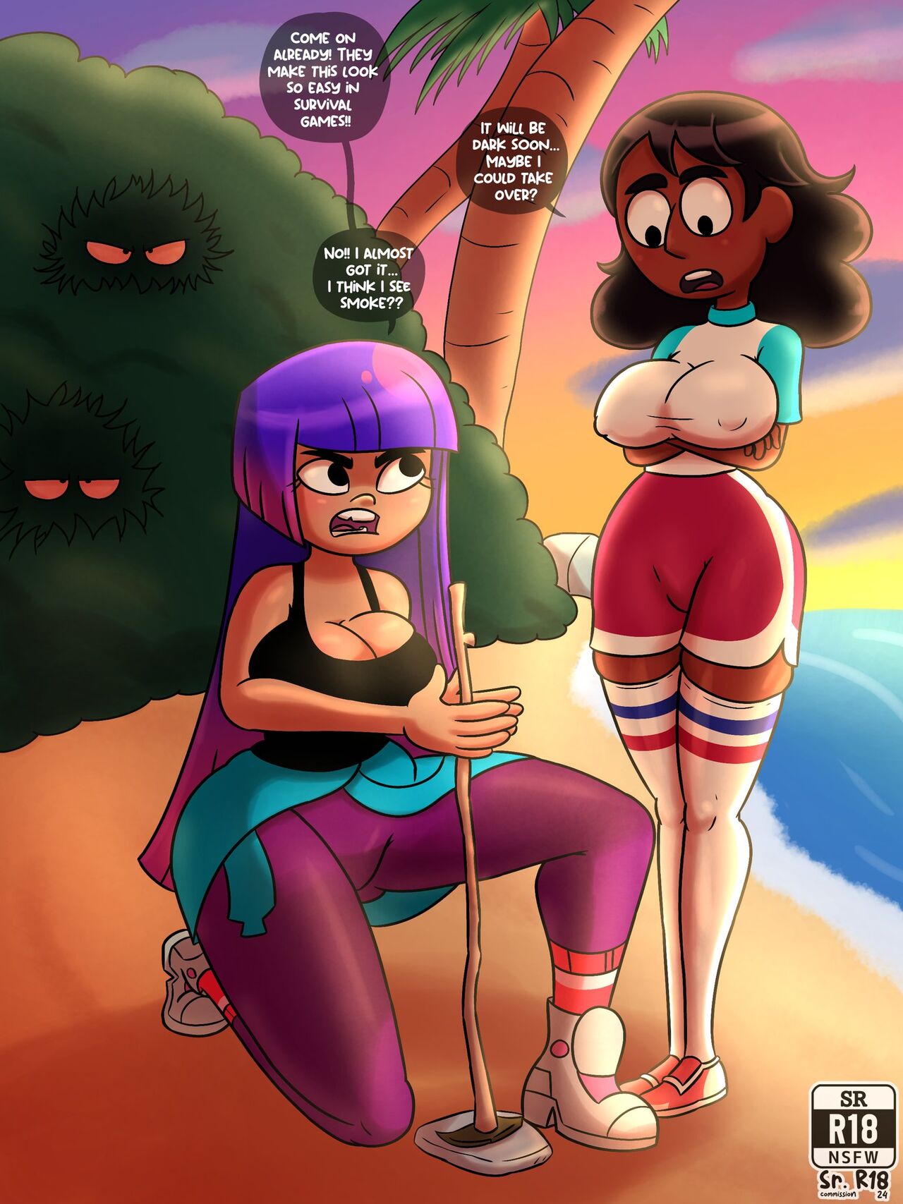 Miko and Connie Castaways page 1 full