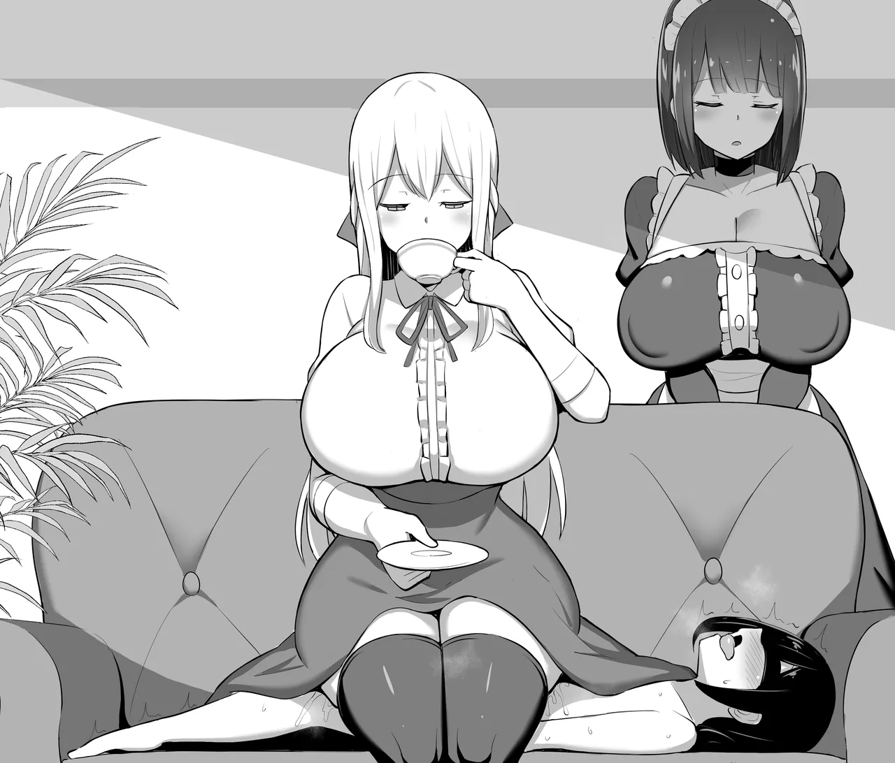 優雅に平然とセックスするむちむちお嬢様（差分） page 9 full