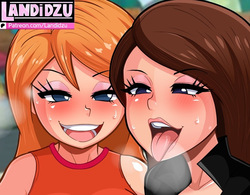 Two female friends sharing~ | Landidzu