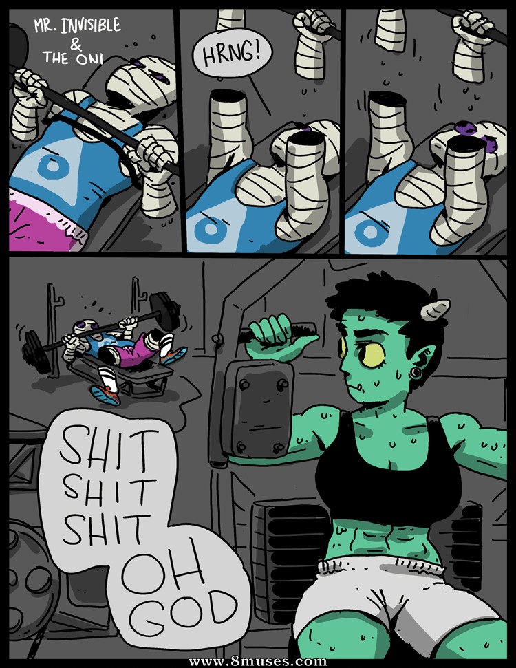 Mr Invisible Side Story : the Oni page 1 full