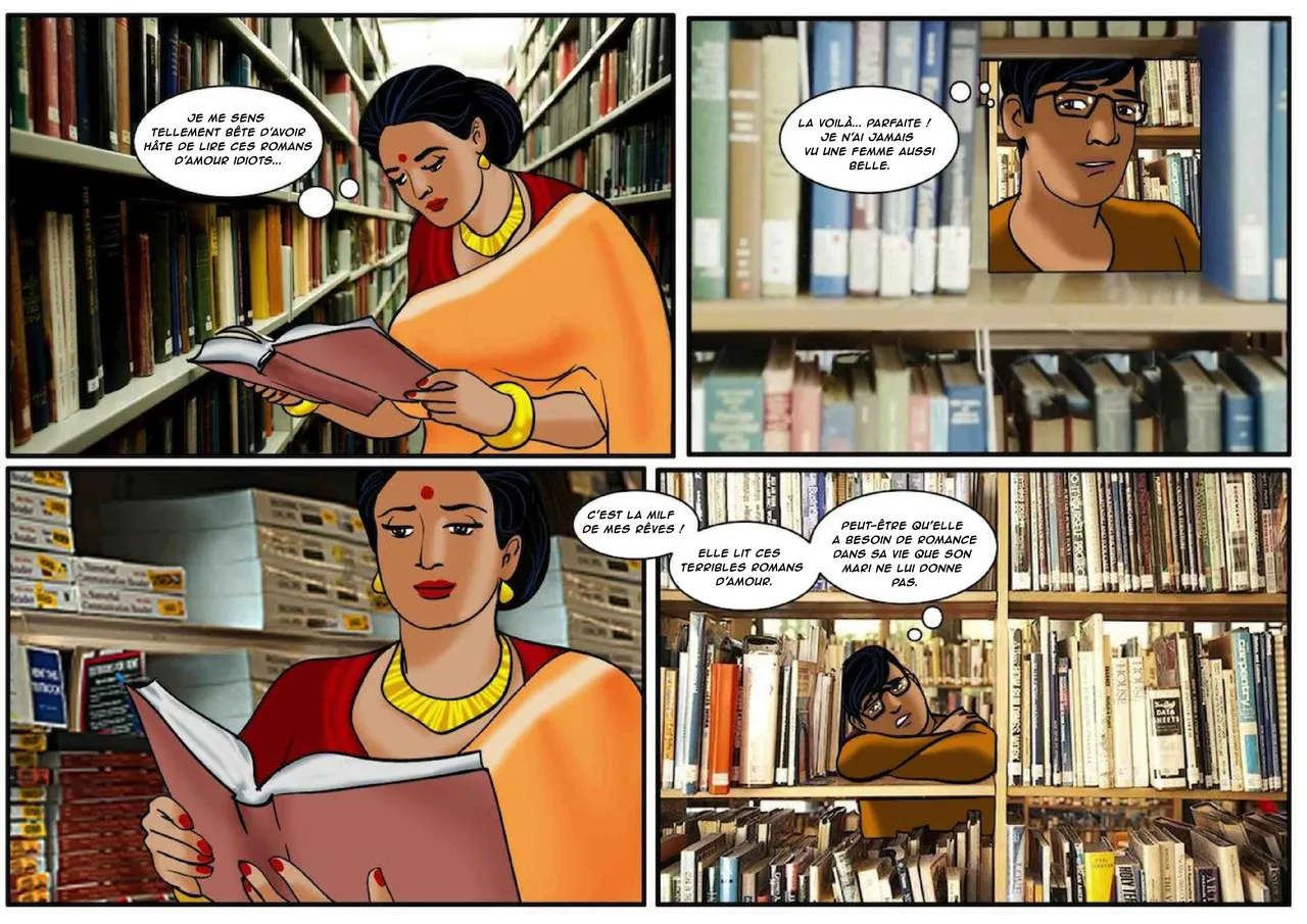 Velamma - 029 - Entre les pages page 8 full