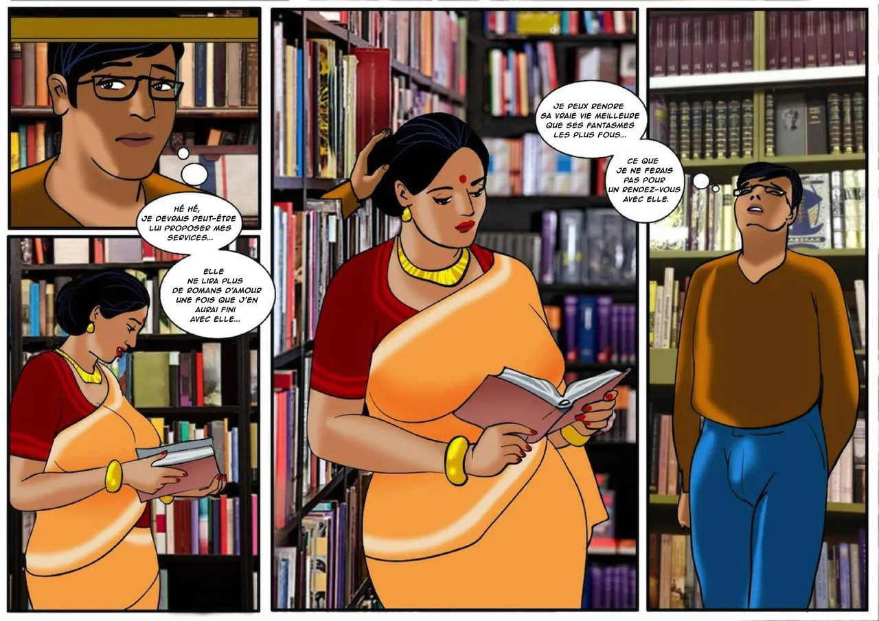 Velamma - 029 - Entre les pages page 9 full