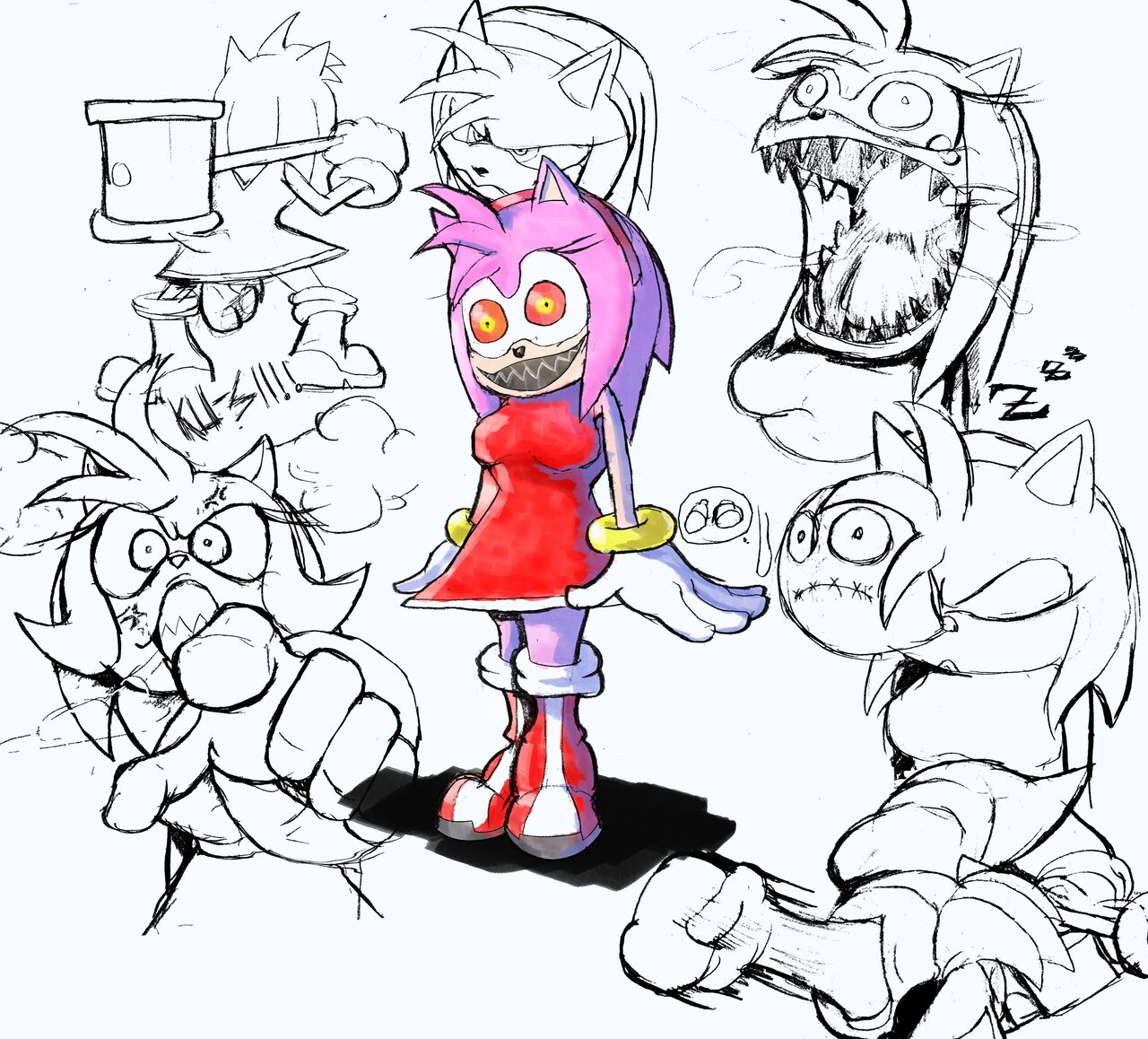 Boom Boo Possessed Amy Rose page 5 full