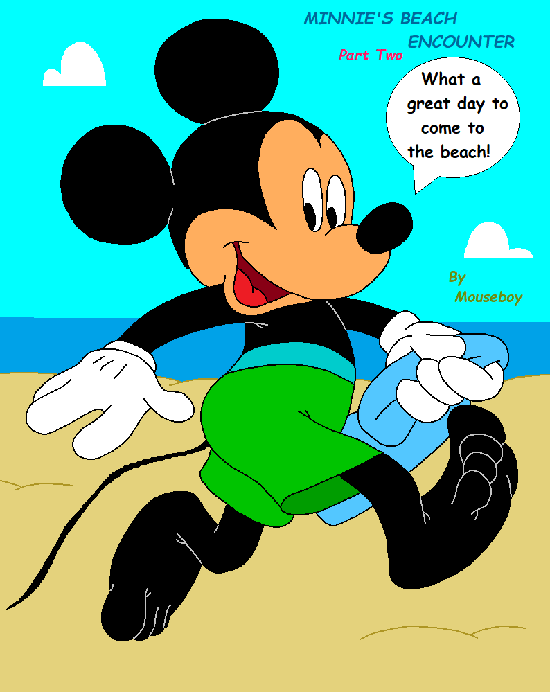 Minnie's Beach Encounter. Part Two page 1 full