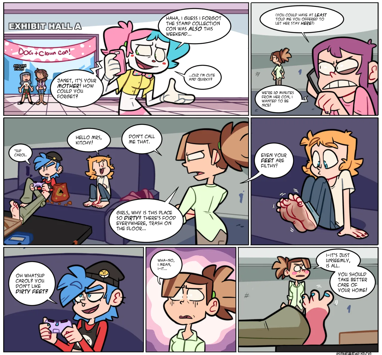 Yourhardnerdcollectr - Carol Comes to Visit page 3 full