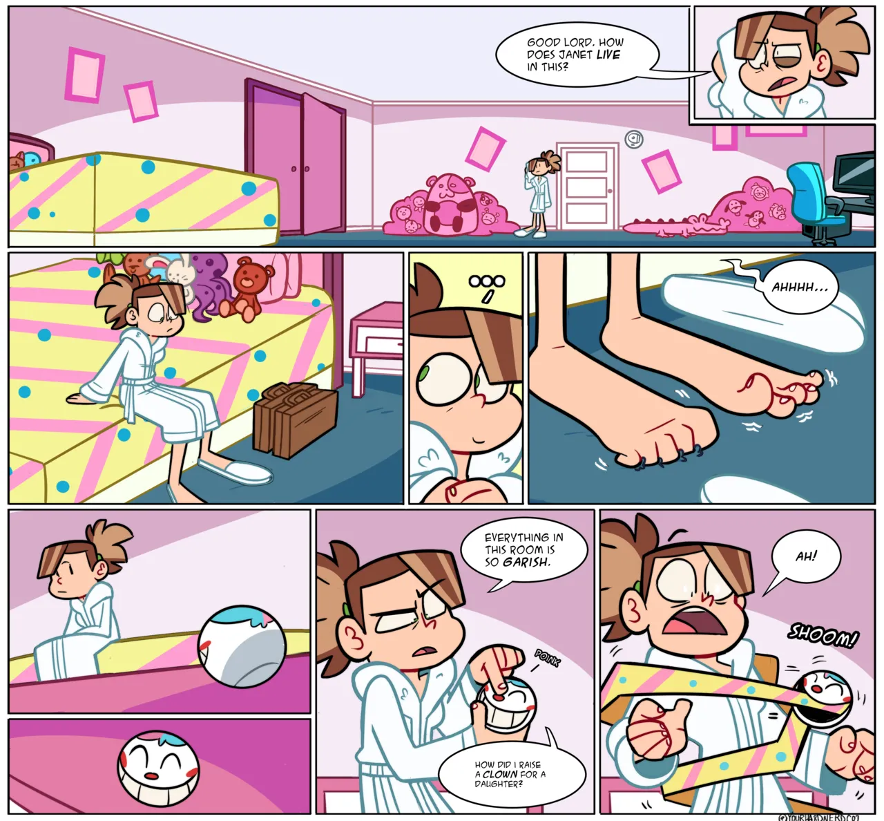 Yourhardnerdcollectr - Carol Comes to Visit page 9 full