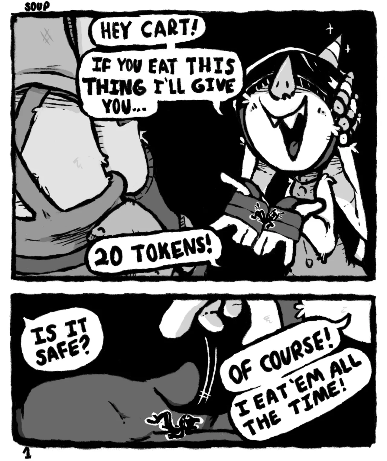Cartridge's Bet page 1 full