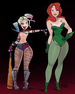 Poison Ivy & Harley Quinn