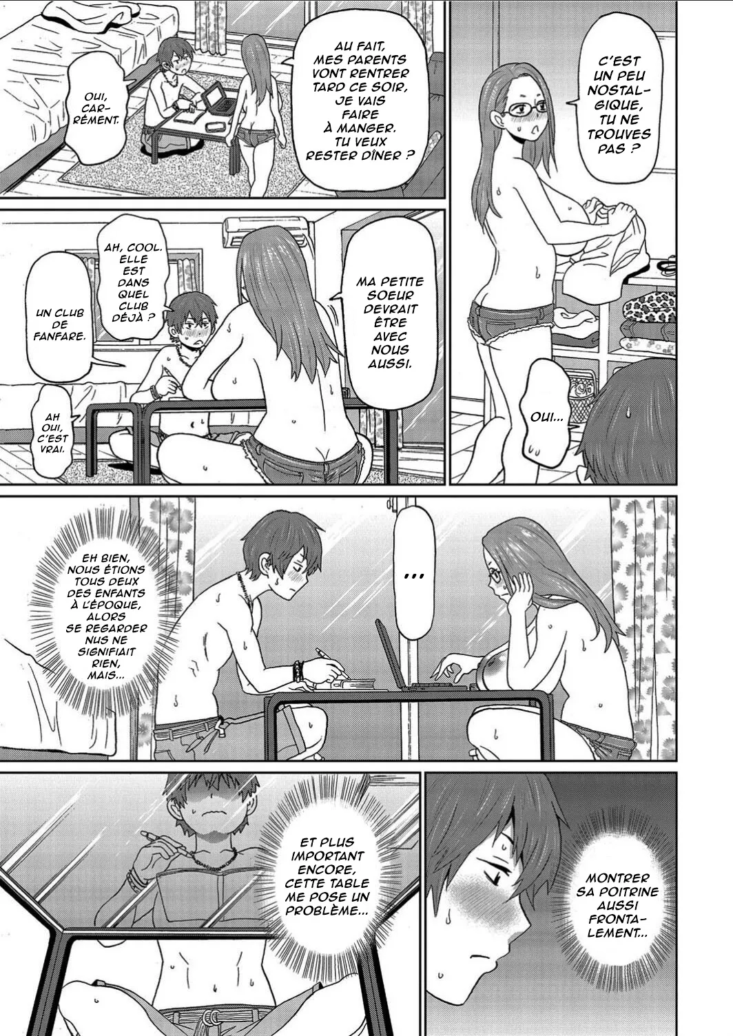 Manatsu no Mushi Megane | Transpirer avec une femme à lunettes et à forte poitrine au milieu de l'été page 5 full