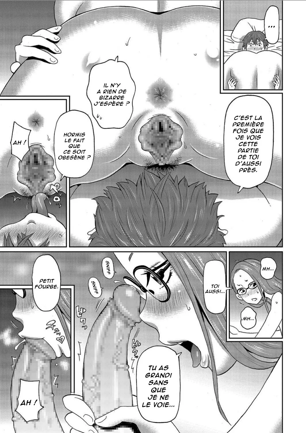 Manatsu no Mushi Megane | Transpirer avec une femme à lunettes et à forte poitrine au milieu de l'été page 9 full