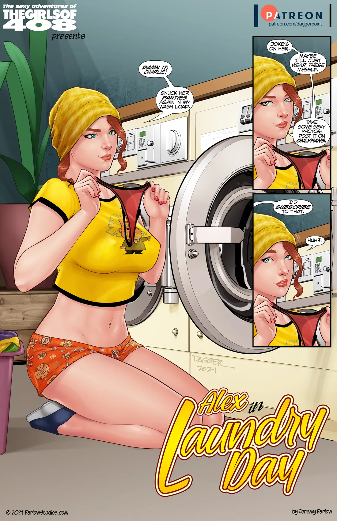 A Girls of 408 Short: Laundry Day page 1 full