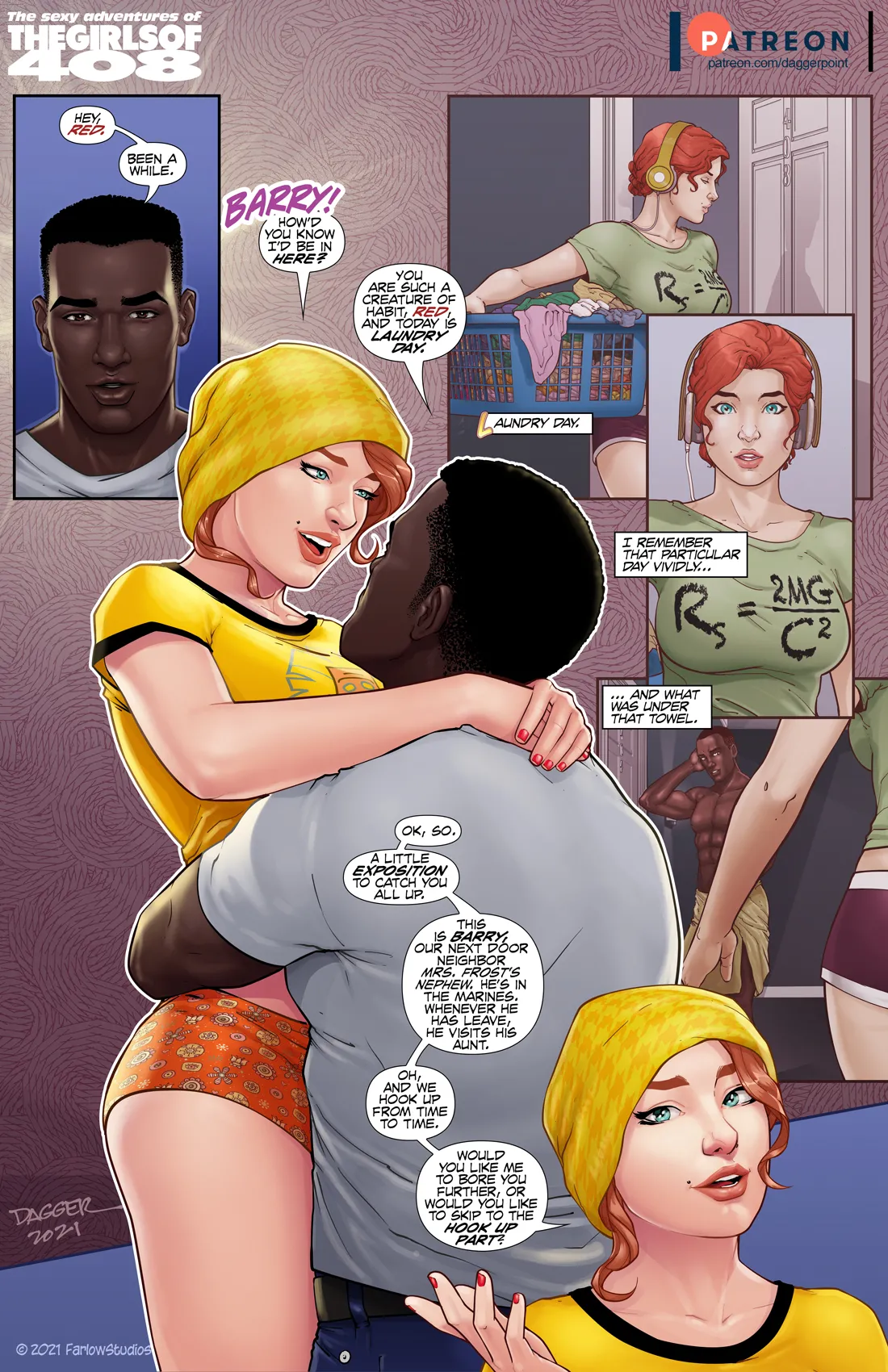 A Girls of 408 Short: Laundry Day page 2 full