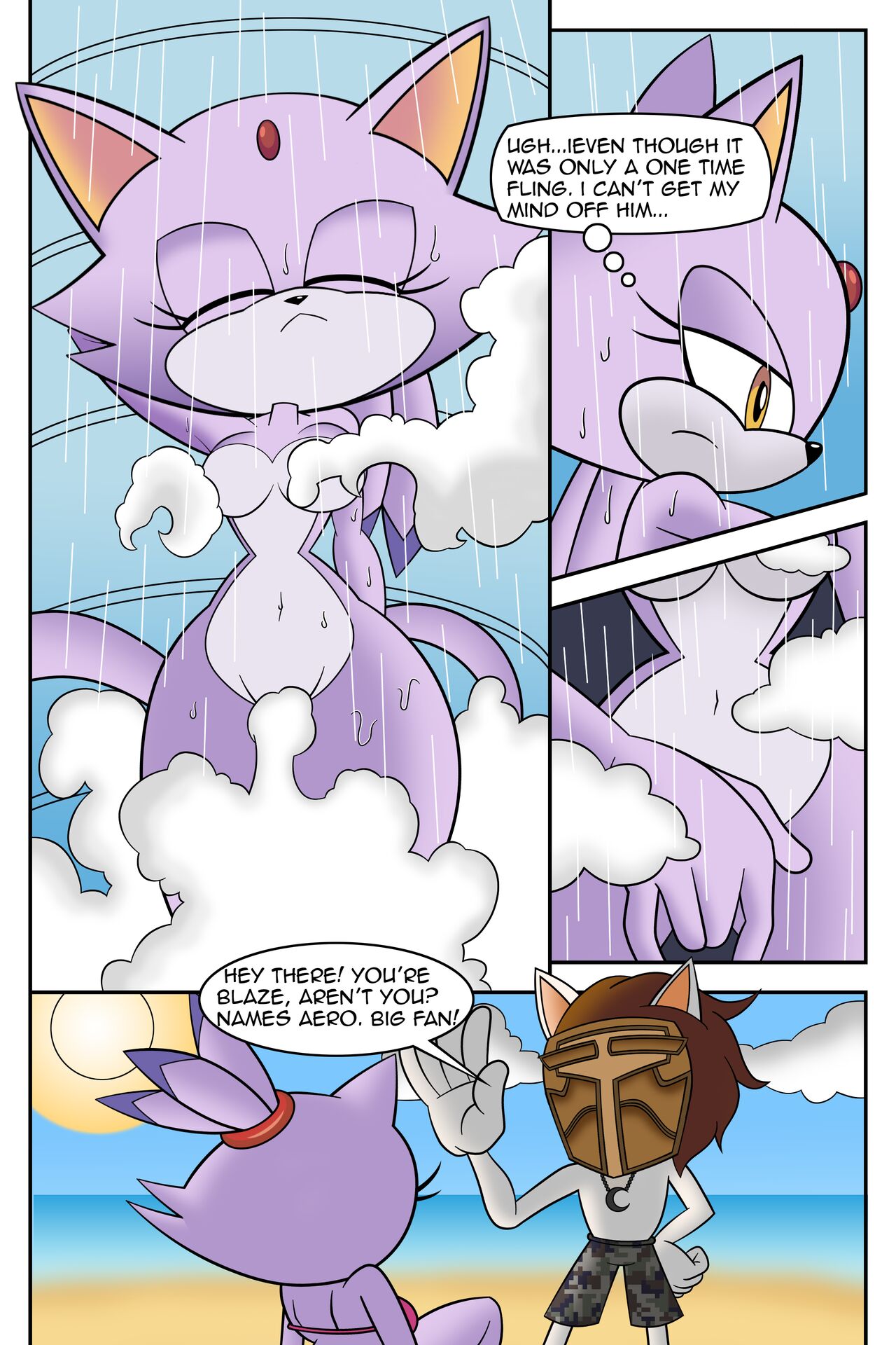 Blaze Beach page 1 full