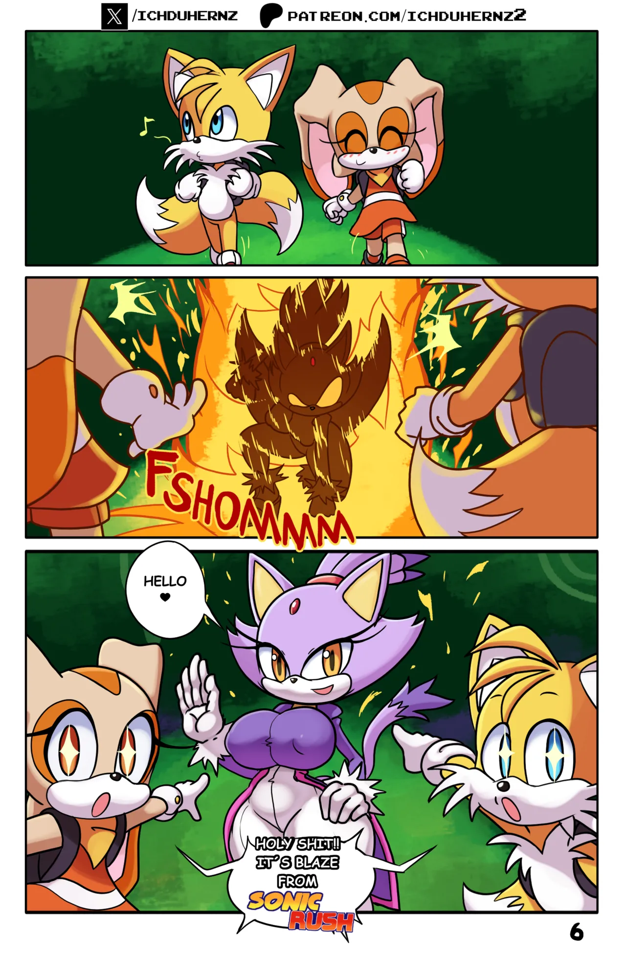 Tails Rush'd: Blazy Mix page 9 full