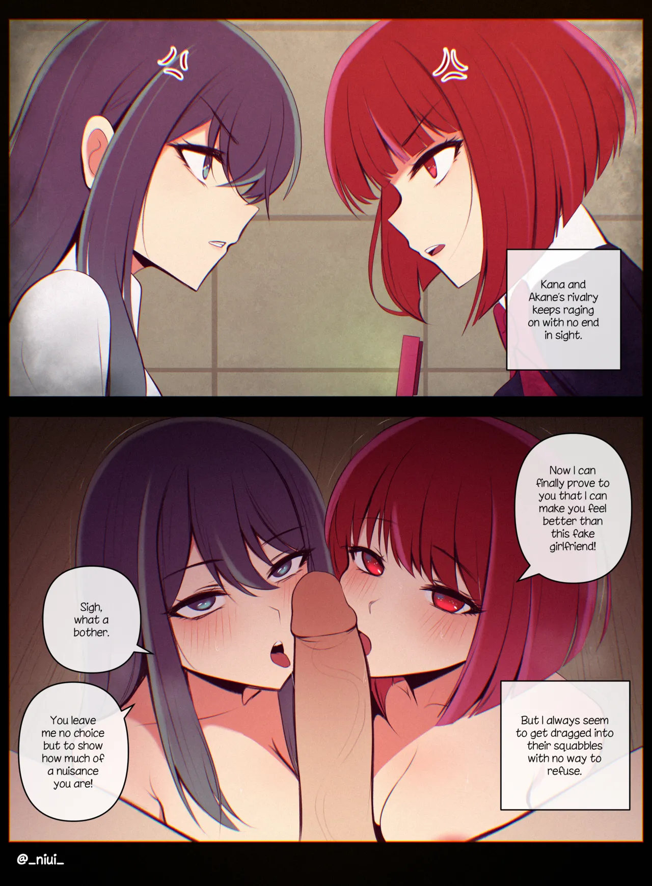 Kana & Akane page 1 full