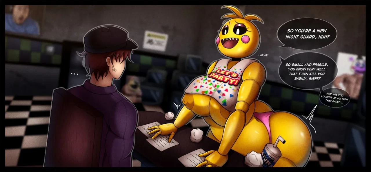Michael Afton/Fritz Smith was fired in FNAF 2 because...🤖 page 1 full
