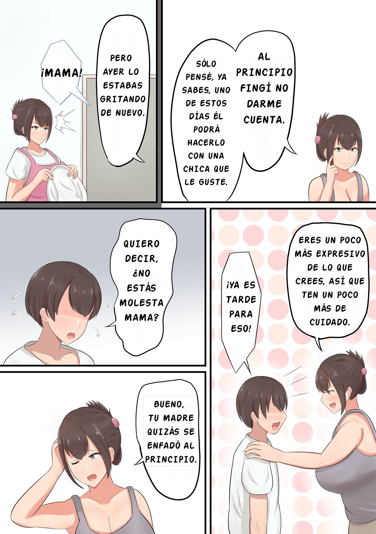 Oiwai ni Okaa-san ga Fudeoroshi Shite Kureta Hanashi | ¡¡Celebarndo con mama mi primer empleo!! page 6 full