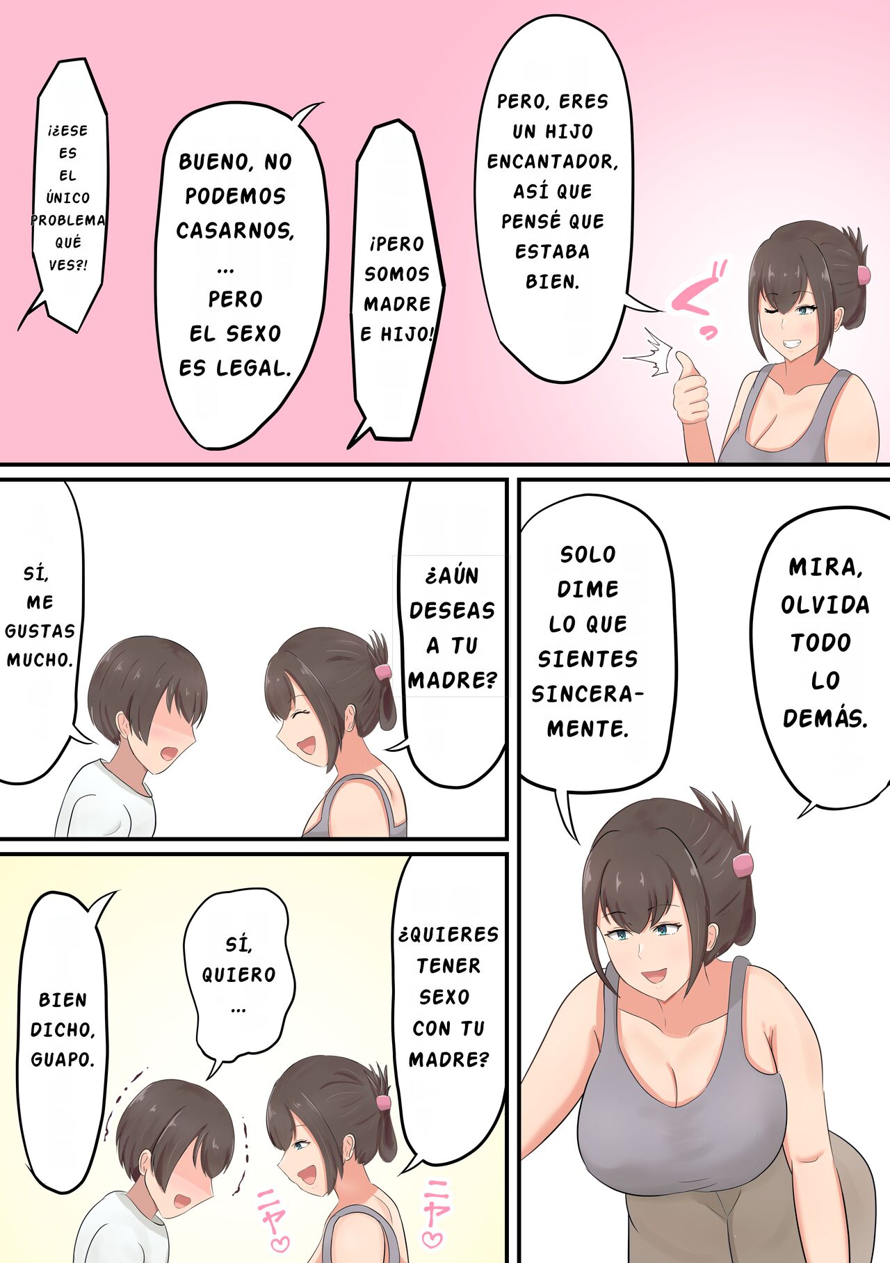Oiwai ni Okaa-san ga Fudeoroshi Shite Kureta Hanashi | ¡¡Celebarndo con mama mi primer empleo!! page 7 full