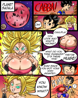 Caulifla x Cabba minicomic