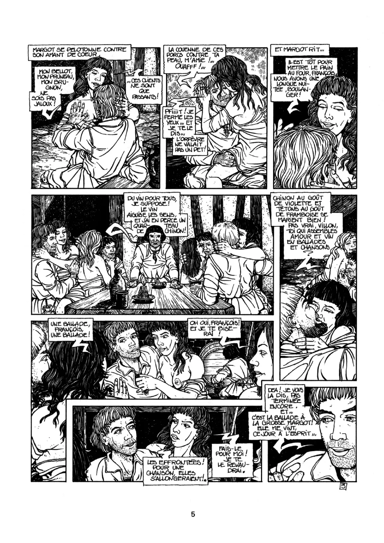 François Villon - Une Vie Dissolue page 6 full