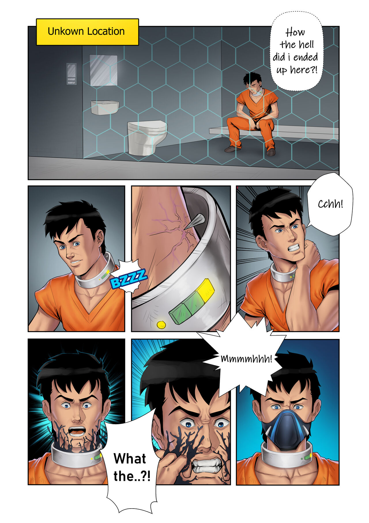Baylien Comic page 1 full