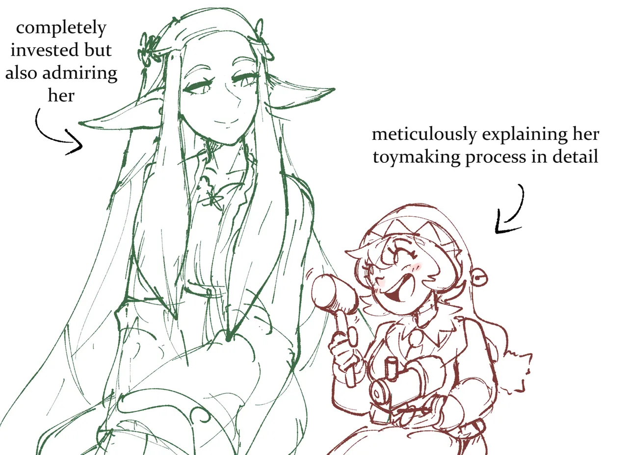Epic Santa Elf x Fantasy Elf Yuri page 2 full