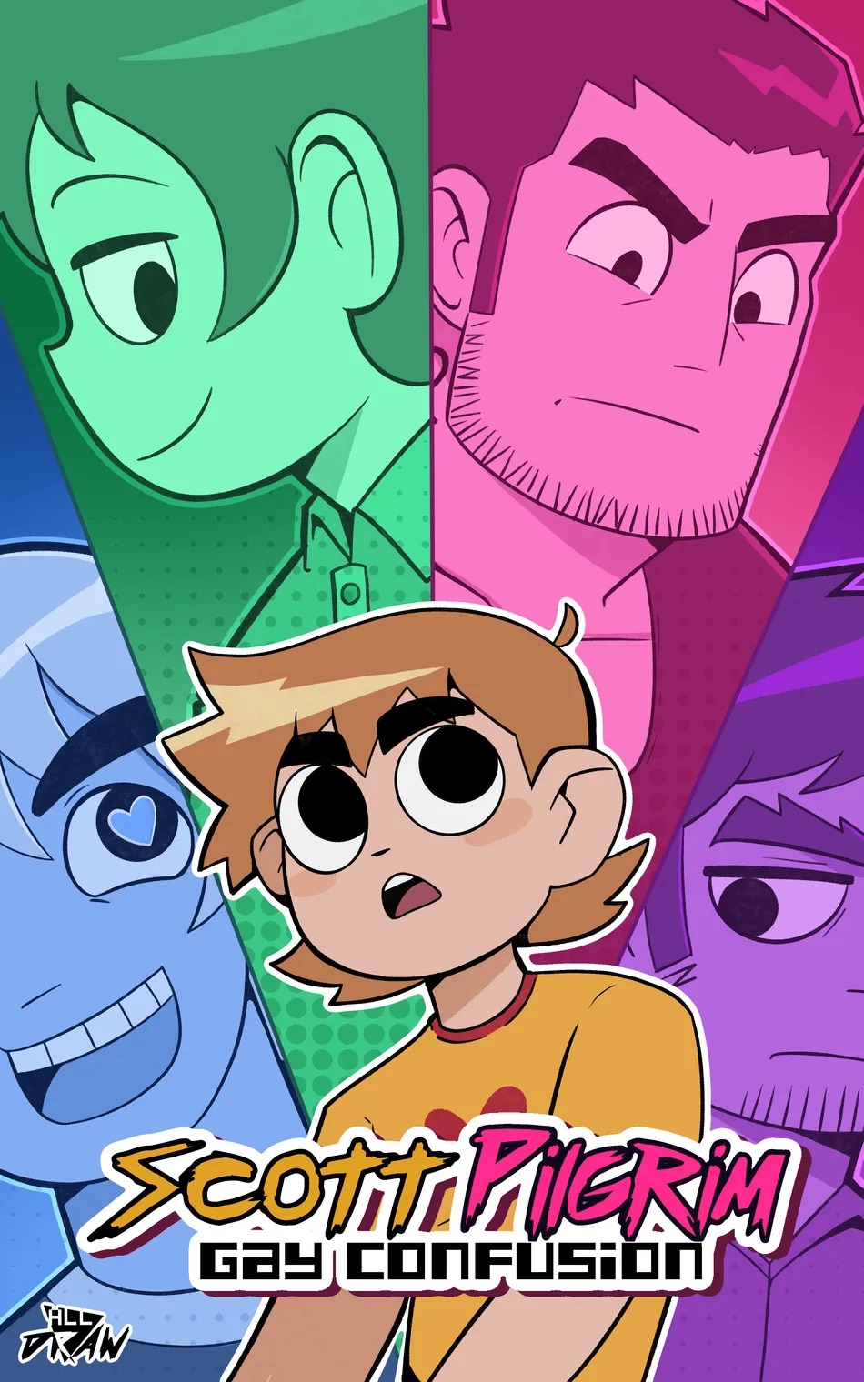 Scott Pilgrim Gay Confusion page 1 full
