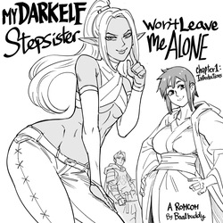 My Dark Elf Stepsister Won't Leave Me Alone | ch.1-3