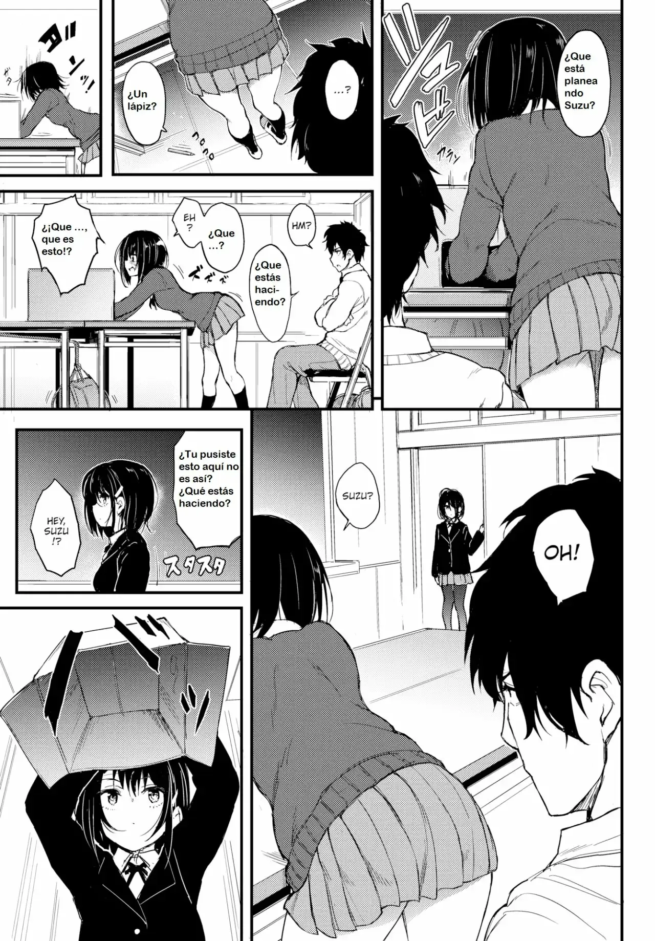 , Kaede to Suzu 1-8, Spanish. page 4 full