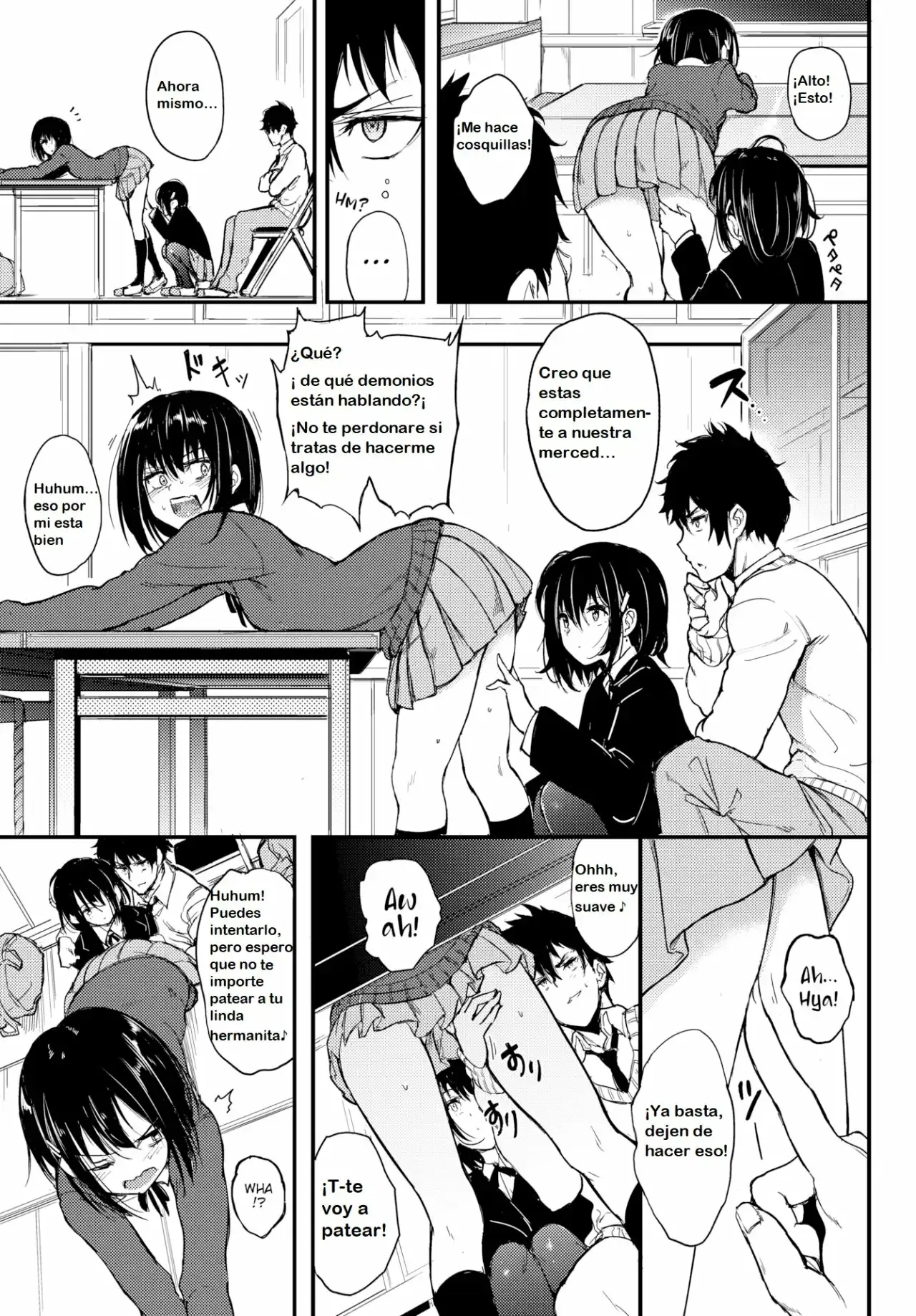 , Kaede to Suzu 1-8, Spanish. page 6 full