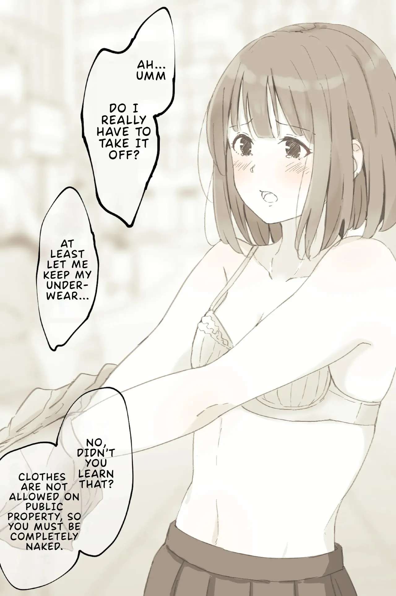 Public Property Sex Slave Girl 1 page 8 full
