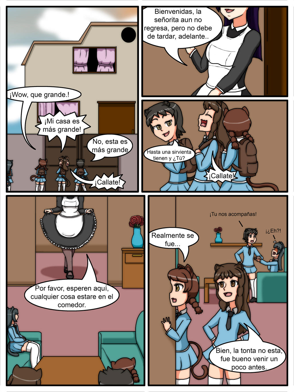 Hermanas Neko: Strawberry Dessert page 3 full